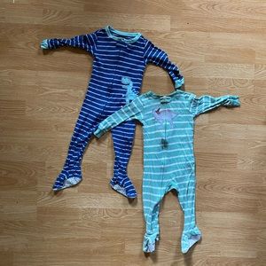 Bundle of 2 Dino Pajamas 🦖